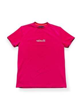 Atelier New Regime Magenta Hustler Embroidered Performance T-Shirt